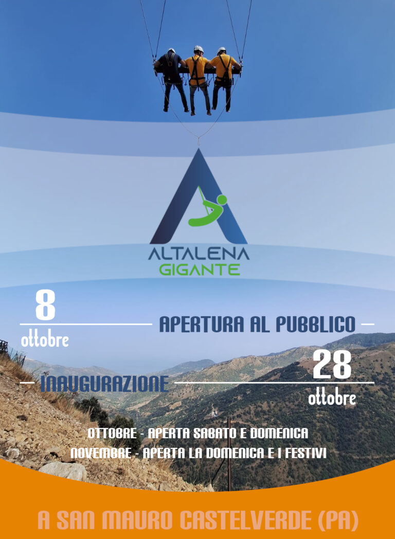 Inaugurazione Altalena Gigante