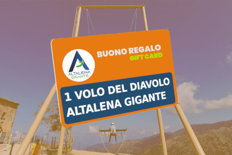 Buono regalo Altalena Gigante - Volo del Diavolo