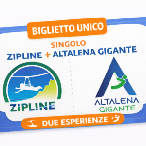 Biglietto Singolo Zipline+Altalena